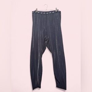 YITTY Black Lounge Leggings with Sparkles